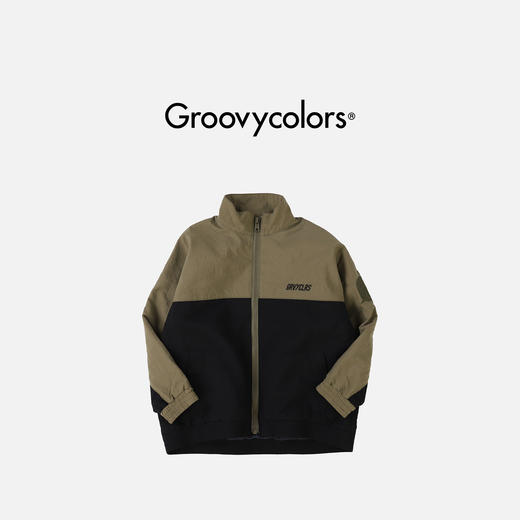 日本GC童装 Groovycolors 尼龙 TUSSER 拉链夹克 商品图2