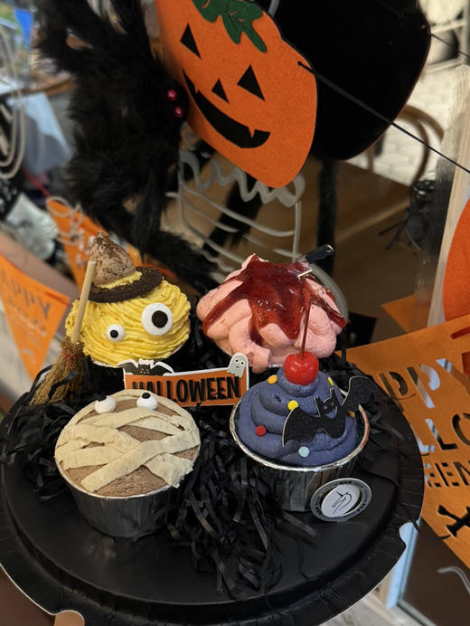 万圣节节日限定——搞怪纸杯蛋糕 商品图0
