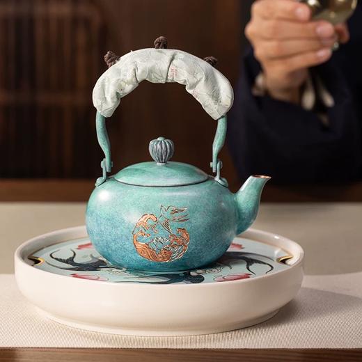 【朱炳仁·春归茶礼套装】一盏春意 满堂褔来 商品图2