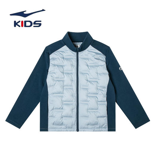 鸿星尔克儿童2025冬季新品男中大童羽绒夹克外套79225402001-606 商品图0