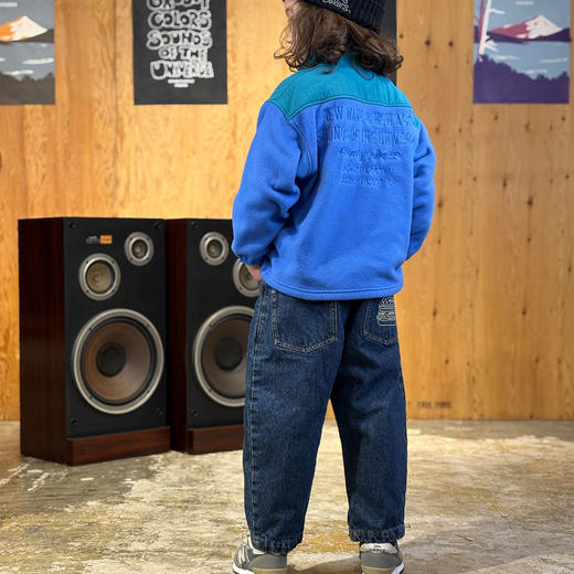 日本GC童装 Groovycolors 水洗丹宁汉堡牛仔裤 商品图4