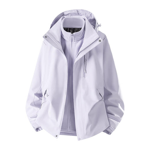 O1ESTATION 2025新款石墨烯科技三合一冲锋衣 男女同款 商品图9