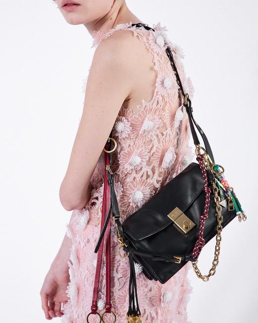 女款小號皮革单肩包 連吊飾020 商品图3