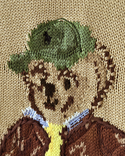 现货 THS-限时 RL马球家 女士 卡通提花时尚小熊仔棉质针织衫 BM3302 商品图8