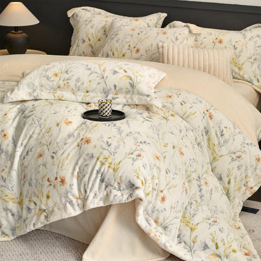 【新一代艾能发热柔暖面料】【门店同款】1S速热升温8℃艾能绒四件套 热力短绒双重暖感原生抑菌套件 商品图10