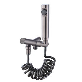 7094 全铜马桶伴侣 枪灰