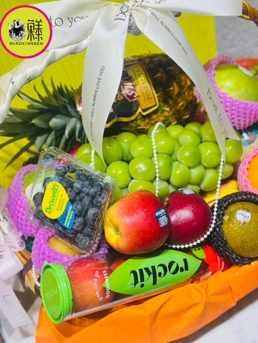 🛵【定制】高端水果硕果累累版果篮 商品图2