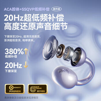 SANAG塞那S7S 耳机耳夹式蓝牙耳机骨传导升级气传导无线开放式挂耳 运动跑步通话降噪 /数码 /影音娱乐 /蓝牙/无线耳机 商品图4