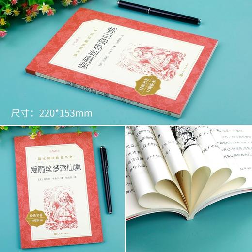 爱丽丝梦游仙境（《语文》阅读丛书）人民文学出版社 商品图3