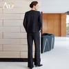 AD极简风宽肩廓形西装套装女高级感花灰色蕾丝西服三件套职业装 商品缩略图4