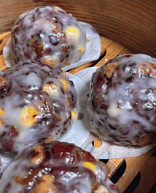 【10 分钟速热！0糖0添加 | 手工纯粗粮 | 低卡健康】粗粮粘豆包种口味杂粮手工粘豆包加热即食家用早餐速食杂粮粘豆包。hb 商品图2