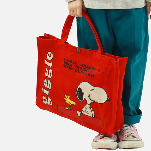 日本DD童装 DENIM DUNGAREE 史努比手提包 商品图3