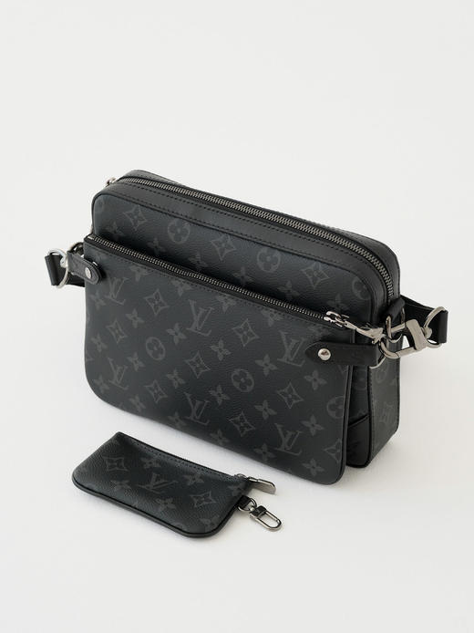 驴家黑灰拼花三合一Trio 邮差包（DG*MM） 商品图1