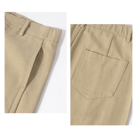 Grace&Glam 经典莱赛尔棉百搭垂感直筒阔腿裤 商品图5