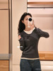 1013-6 极限特惠 渠道圆正 小禾 超细羊毛 阿尔法面料 假两件 层次感 长袖打底 我穿40很合适 商品缩略图0