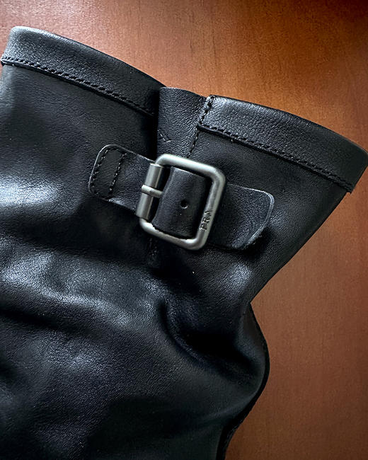 现货 THS-限时 P家 西部复古骑士靴 时尚软质马丁靴 2色 BZ1269 商品图11