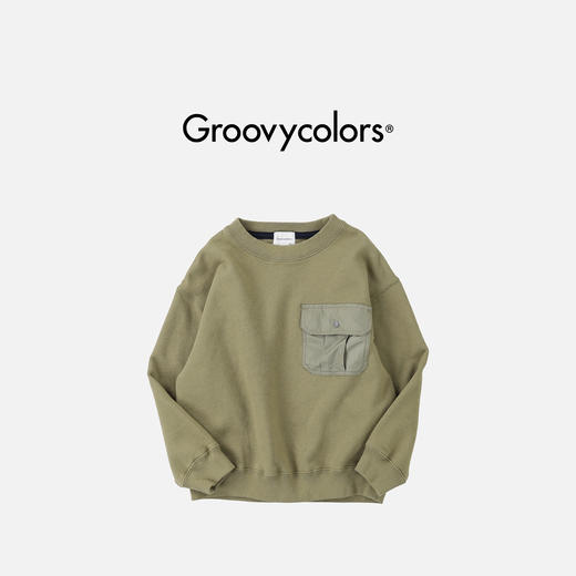 日本GC童装 Groovycolors 口袋运动衫卫衣 商品图4