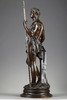 独角鹿西洋古董 1870年代法国雕塑家Ernest Rancoulet创作出品「Work 劳动」主题青铜雕塑 商品缩略图1