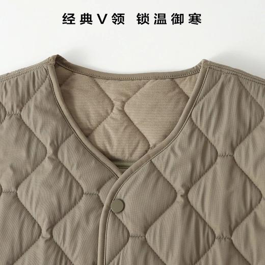 【叠穿法宝 100%羊毛夹层 防风防寒防泼】情侣款轻暖软糯内里羊毛马甲（男士W4079/女款W4078） 商品图6