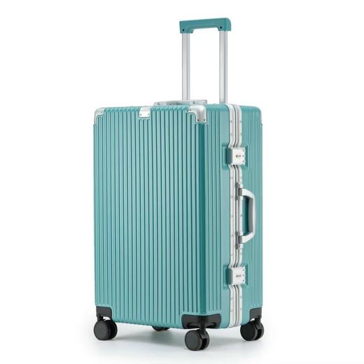 简约经典铝框行李箱铝框密码箱 商品图4