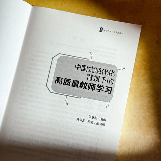 中国式现代化背景下的高质量教师学习 大夏书系 教育新思考 商品图5