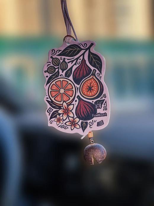 喜彡FewMount 贰拾叁·伍N系列天然果实车载香薰挂件/香卡套组 商品图5