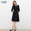 艾尚臣黑色西装套装女新款醋酸高级感西服外套重要场合职业正装秋 商品缩略图4