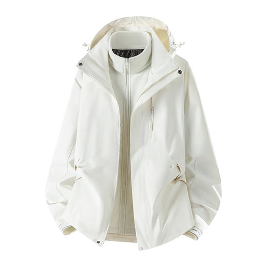 O1ESTATION 2025新款石墨烯科技三合一冲锋衣 男女同款 商品图4