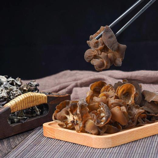 【雾山小农】南江特产椴木黑木耳245g 食用菌木耳 商品图3