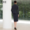 艾尚臣高级感青灰色西装套装修身显瘦气质酒店经理正式场合职业装 商品缩略图4