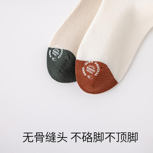 副歌7A健康儿童袜小熊刺绣图案A类面料不勒脚不硌脚 商品图4