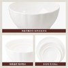 【6F】玛戈隆特海棠本色骨瓷散件送礼新婚结婚碗碟套装家用菜盘勺高级感28头 商品缩略图2