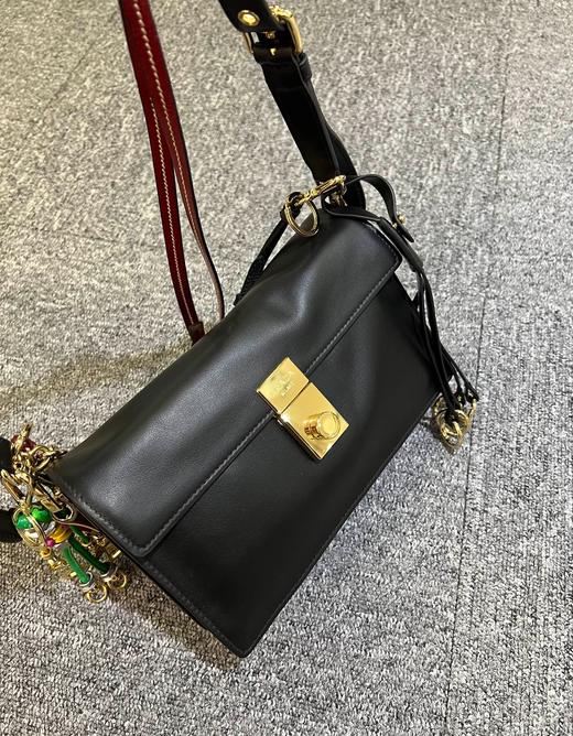 女款小號皮革单肩包 連吊飾020 商品图2