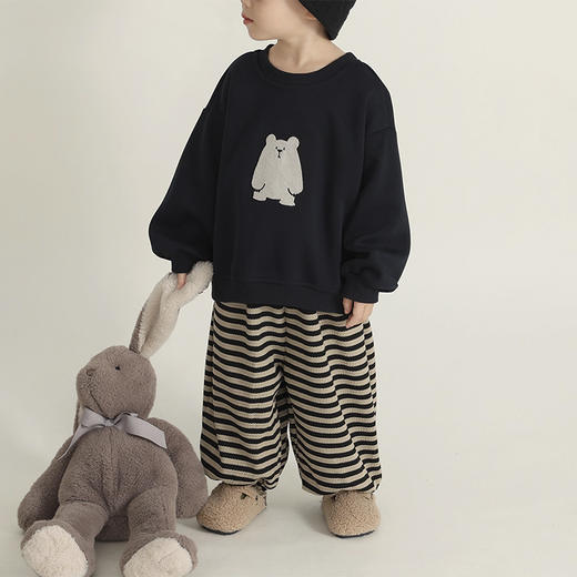 裁缝学苑TQ177圆领套头卫衣卫裤套装纸样儿童新款上衣裤子两件套样板 商品图5