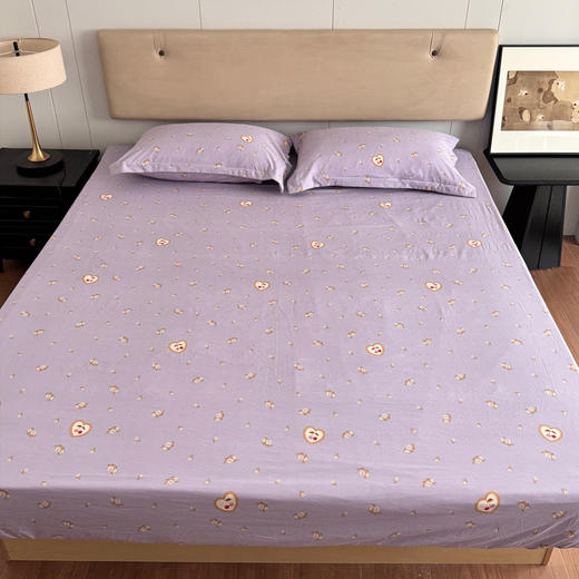 雪奈世家古法水洗棉床笠｜高温酵素砂洗工艺，越洗越柔软 商品图4