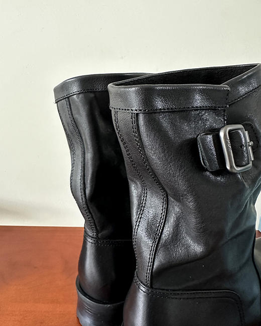 现货 THS-限时 P家 西部复古骑士靴 时尚软质马丁靴 2色 BZ1269 商品图9