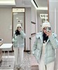 lulu家五格泡芙白鹅绒白鸭绒羽绒服 商品缩略图3