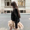 张林超LIN BOUTIQUE 幻彩美人鱼亮片上衣+波点半裙两件套套装新款 商品缩略图1