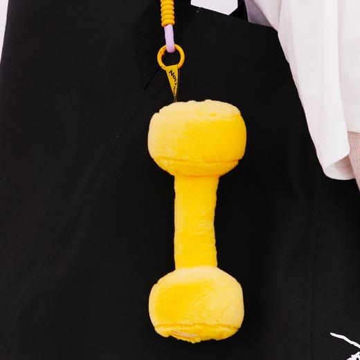 SUPERMONKEY×NotToday 联名哑铃毛绒挂件 商品图5