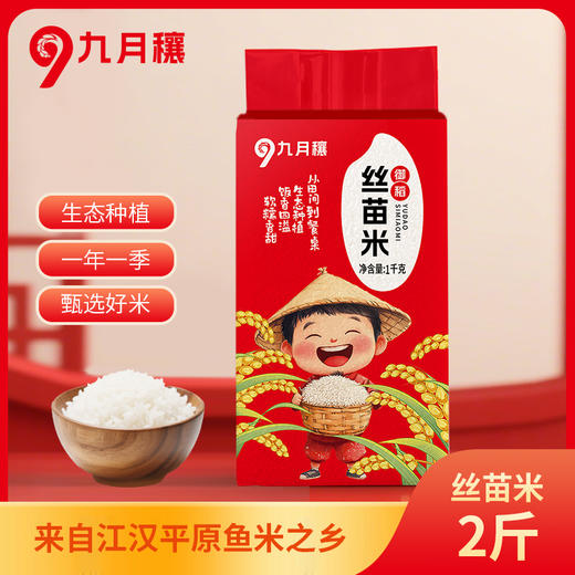 恩施 九月穰 御稻丝苗米  1kg/袋 商品图3