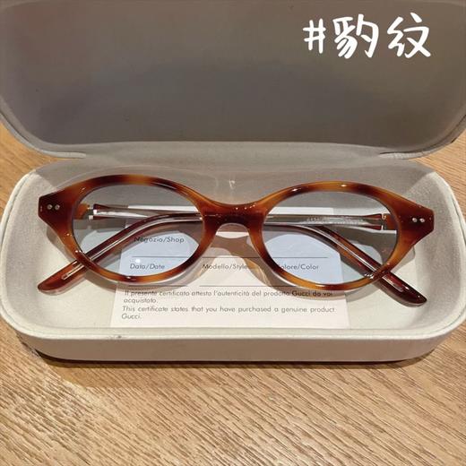 橘色豹纹墨镜 2025新款 尼龙高清防紫外线 可配度数 商品图0