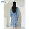 NUTS商场同款春秋季设计感时尚休闲气质A字长袖连衣裙女332103342 商品缩略图4