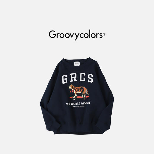 日本GC童装 Groovycolors GRCS 滑板小狗卫衣 商品图0
