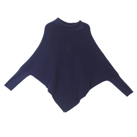 CC 28-1576慵懒风大码蝙蝠袖针织衫宽松显瘦毛衣 商品图4