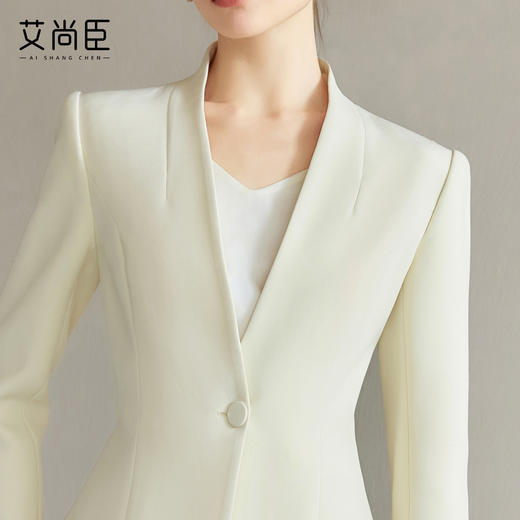 艾尚臣修身西装套装女商务通勤西服正装高级感面试职业装工作服秋 商品图2
