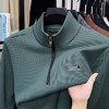 秋冬新款休闲长袖新款德绒压标拉链卫衣男士上衣 商品缩略图5