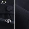 AD黑色职业装套装气质显瘦高腰阔腿裤正装2025新款秋季西装两件套 商品缩略图3
