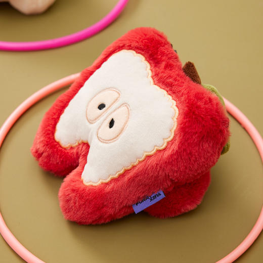 logaloga 牙牙开心果 毛绒挂包 颜色随机 商品图2