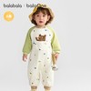 巴拉巴拉balaOne新生儿连体衣2025新款冬季宝宝哈衣爬服夹棉时尚 商品缩略图1