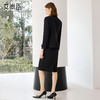 艾尚臣黑色西装套裙女秋上班通勤穿搭套装高端职业气质案场工作服 商品缩略图4
